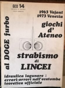 GEO 14. TECNICA E TECNICI. PERIODICO TECNICO. 1973