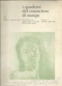 I QUADERNI DEL CONOSCITORE DI STAMPE – NR 7 SETTEMBRE-OTTOBRE …