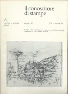 IL CONOSCITORE DI STAMPE – NR 43 – 1979 – …