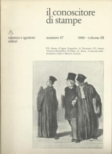 IL CONOSCITORE DI STAMPE – NR 47 – 1980 – …