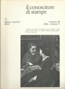 IL CONOSCITORE DI STAMPE – NR 49 – 1980 VOLUME …
