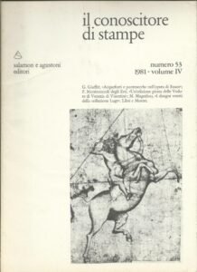 IL CONOSCITORE DI STAMPE – NR 53 – 1981 – …