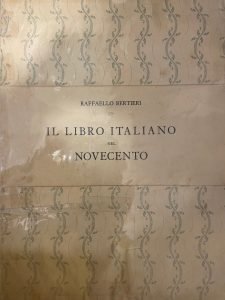 IL LIBRO ITALIANO NEL NOVECENTO