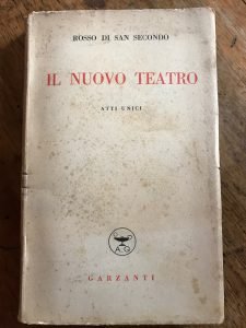 IL NUOVO TEATRO. ATTI UNICI