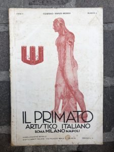 IL PRIMATO ARTISTICO ITALIANO N.2MFEBBRAIO MARZO 1920 | Immagine principale