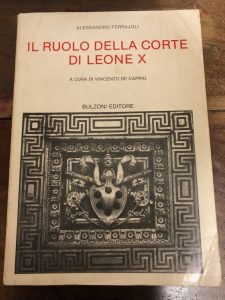 IL RUOLO DELLA CORTE DI LEONE X | Immagine principale
