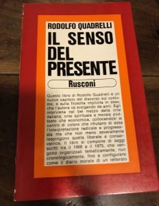IL SENSO DEL PRESENTE