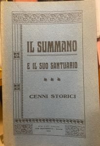 IL SUMMANO E IL SUO SANTUARIO – CENNI STORICI