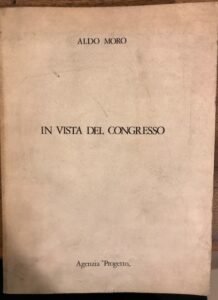 IN VISTA DEL CONGRESSO