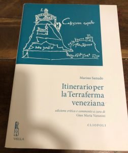 ITINERARIO PER LA TERRAFERMA VENEZIANA. EDIZIONE CRITICA. | Immagine principale