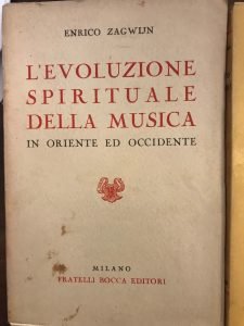L’EVOLUZIONE SPIRITUALE DELLA MUSICA IN ORIENTE ED OCCIDENTE