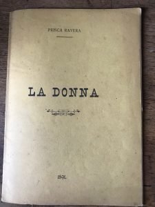 LA DONNA. CONFERENZA