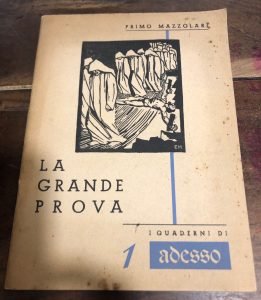 LA GRANDE PROVA – I QUADERNI DI ADESSO | Immagine principale