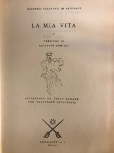 LA MIA VITA. VERSIONE DI GIOVANNI COMISSO