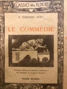 LE COMMEDIE DI P.TERENZIO AFRO. VOLUME SECONDO