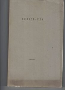 LERICI PEA. PREMIO DI POESIA ANNO QUINDICESIMO