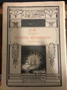 LEZIONI DI STATISTICA METODOLOGICA ANNO ACCADEMICO 1922-23