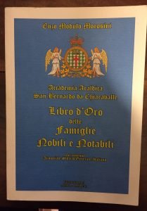 LIBRO D’ORO DELLE FAMIGLIE NOBILI E NOTABILI ACCADEMIA ARALDICA SAN …