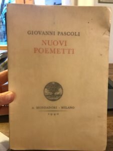 NUOVI POEMETTI. PASCOLI