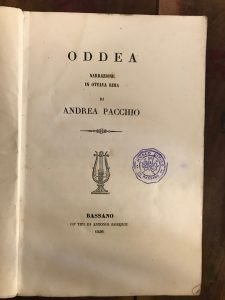 ODDEA NARRAZIONE IN OTTAVA RIMA