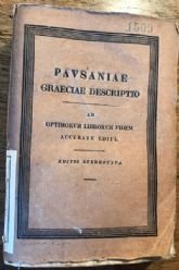PAUSANIAE GRAECIAE DESCRIPTIO. TOMUS I