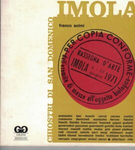 PER COPIA CONFORME – DALL’EREMITA DI MASSA ALL’OGGETTO BIOLOGICO