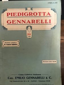PIEDIGROTTA GENNARELLI