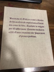 RECETTARIO DI GALIENO A TUTTE LE INFIRMITA DE CHE ACADONO …