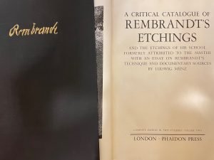 REMBRANDT’S ETCHINGS. 2 VOLUMI