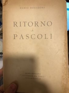 RITORNO A PASCOLI | Immagine principale