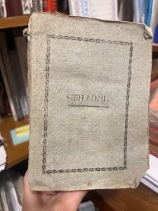 SIBILLONI COMPOSTI DA VARJ AMICI DURANTE L'ASSEDIO DI VENEZIA