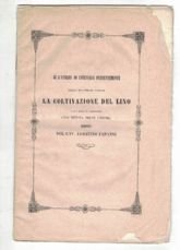 SU L’UTILITA’ DI ESTENDERE PRESENTEMENTE NELLE PROVINCE VENETE LA COLTIVAZIONE …