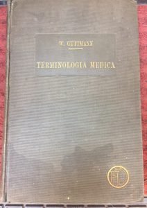 TERMINOLOGIA MEDICA. DERIVAZIONE ED ILLUSTRAZIONE DELLE VOCI TECNICHE PIU’ USATE …