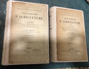 TRAITE ELEMENTAIRE D’AGRICULTURE, TOMO I E TOMO II