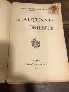 UN AUTUNNO IN ORIENTE