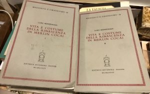 VITA E COSTUME DELLA RINASCENZ IN MERLIN COCAI. VOLUMI I … | Immagine principale