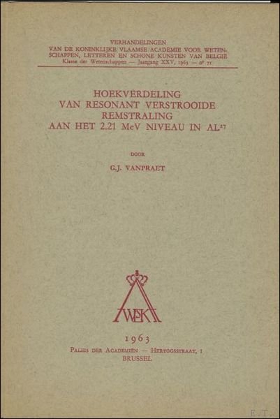 Hoekverdeling van resonant verstrooide remstraling aan het 2.21 MeV niveau …