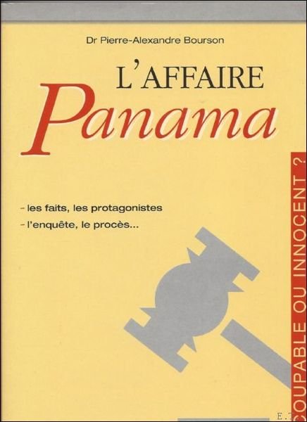 AFFAIRE PANAMA.