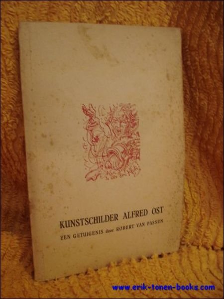 KUNSTSCHILDER ALFRED OST.