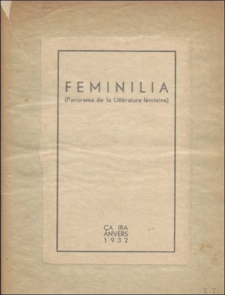 Feminilia. ( numerote).