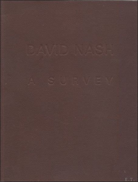 David Nash: a survey. | Immagine principale