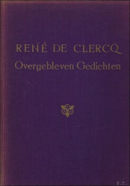 OVERGEBLEVEN GEDICHTEN,