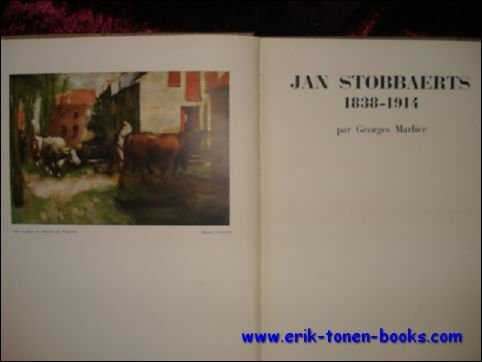 JAN STOBBAERTS 1838 - 1914,
