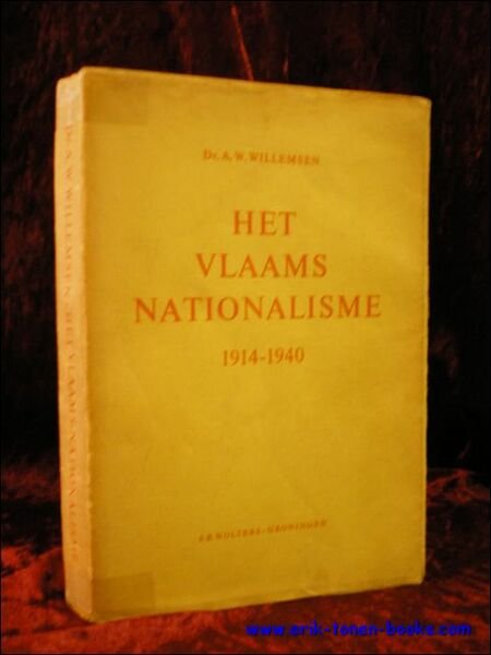 HET VLAAMS NATIONALISME 1914 - 1940,