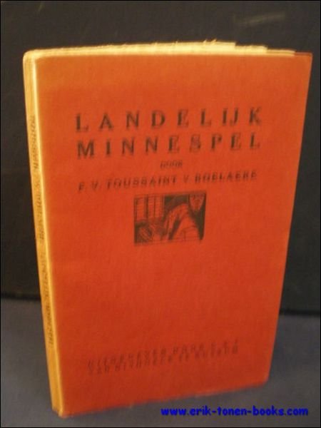 LANDELIJK MINNESPEL. HET VERHAAL VAN EEN DAG TE LANDE,
