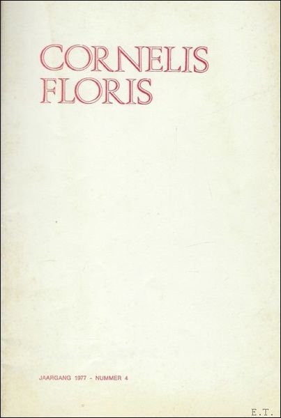 CORNELIS FLORIS. Jaarboek 1977