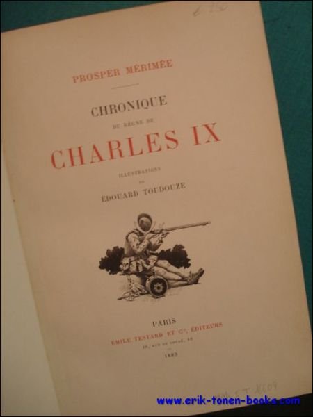 CHRONIQUE DU REGNE DE CHARLES IX,