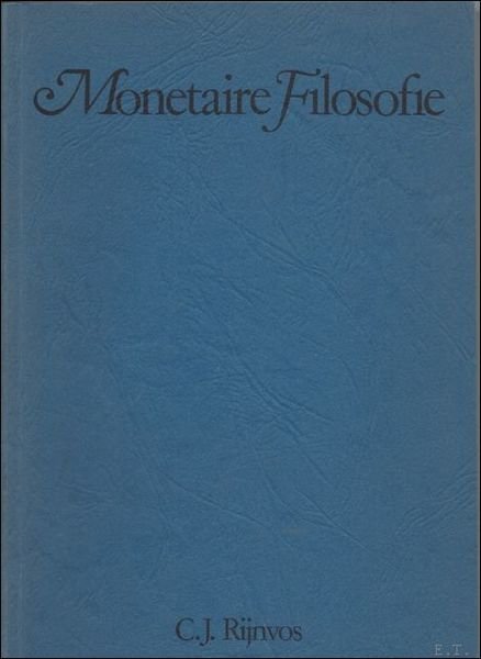 MONETAIRE FILOSOFIE.