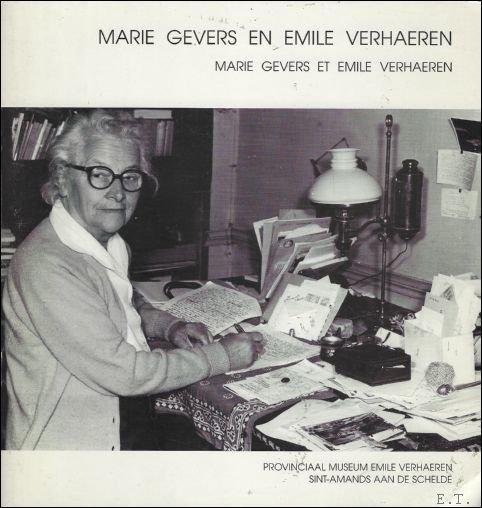 MARIE GEVERS EN EMILE VERHAEREN. MARIE GEVERS ET EMILE VERHAEREN.