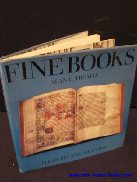 FINE BOOKS. PLEASURES AND TREASURES,